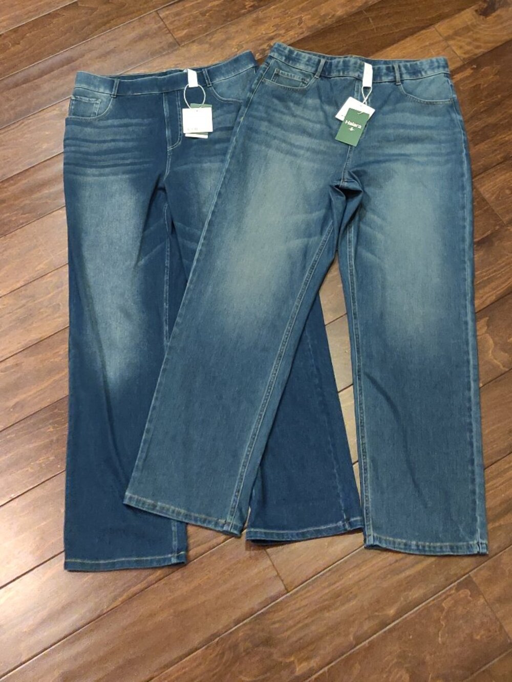 Halara *SET OF 2* Flex Denim High Waist Tummy Control Jeans XL NEW WITH TAGS